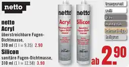 B1 Discount Baumarkt netto Acryl oder Silicon Angebot