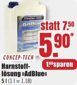 B1 Discount Baumarkt CONCEP-TECH Harnstofflösung AdBlue Angebot