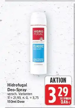 E-Center Hidrofugal deo-spray Angebot