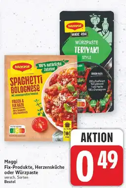 E-Center Maggi fix-produkte, herzensküche oder würzpaste Angebot