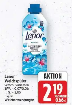 E-Center Lenor apfelfrisch Angebot