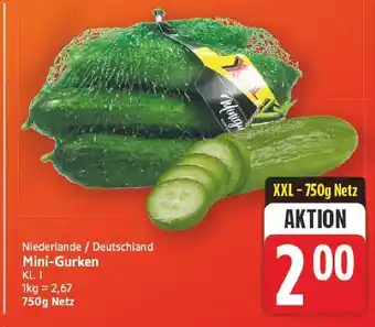 E-Center Mini-gurken Angebot