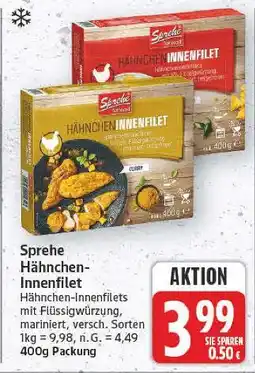 E-Center Sprehe hähnchen-innenfilet Angebot