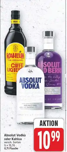E-Center Absolut vodka Angebot