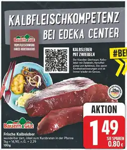 E-Center Bauern gut frische kalbsleber Angebot