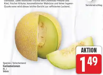 E-Center Galiamelonen Angebot