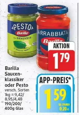E-Center Barilla saucenklassiker Angebot