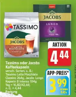 E-Center Tassimo kaffeekapseln Angebot