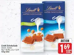 E-Center Lindt haselnuss Angebot