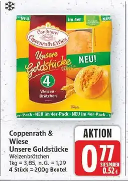 E-Center Coppenrath & wiese unsere goldstücke weizenbrötchen Angebot