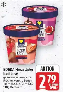 E-Center Edeka herzstücke iced love Angebot