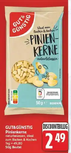 E-Center Gut&günstig pinienkerne Angebot