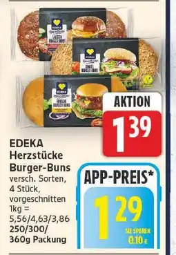 E-Center Edeka herzstücke burger-buns Angebot