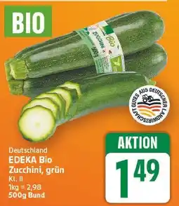 E-Center Edeka bio zucchini grün Angebot