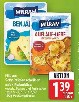 E-Center Milram schnittkäsescheiben Angebot