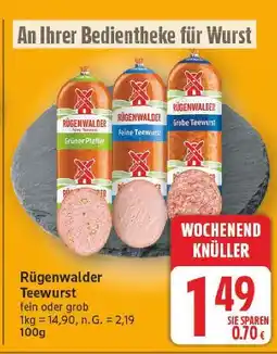 E-Center Rügenwalder teewurst Angebot
