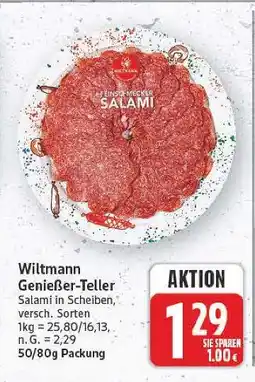 E-Center Wiltmann genießer-teller Angebot