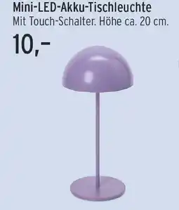 E-Center Mini-led-akku-tischleuchte Angebot