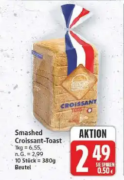 E-Center Smashed croissant-toast Angebot