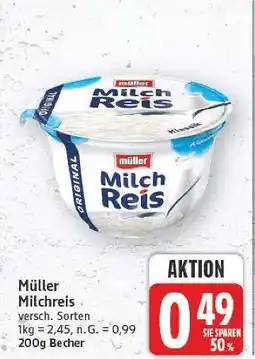 E-Center Müller milchreis Angebot