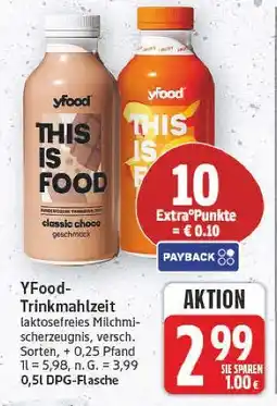 E-Center Yfood trinkmahlzeit Angebot