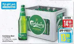 E-Center Carlsberg beer Angebot