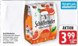 E-Center Schöfferhofer grapefruit Angebot