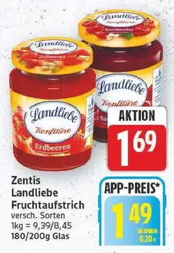 E-Center Zentis landliebe fruchtaufstrich Angebot