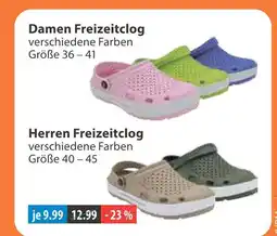 V Markt Damen freizeitclog oder herren freizeitclog Angebot