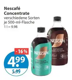 V Markt Nescafé concentrate Angebot