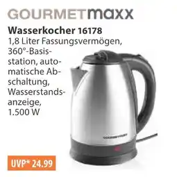 V Markt Gourmetmaxx wasserkocher 16178 Angebot