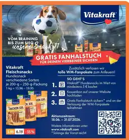 V Markt Vitakraft fleischsnacks Angebot