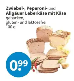 V Markt Zwiebel leberkäse mit käse Angebot