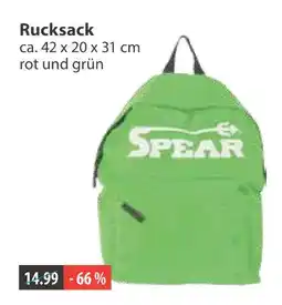 V Markt Spear rucksack Angebot