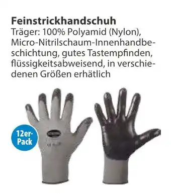 V Markt Feinstrickhandschuh Angebot