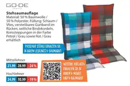 V Markt Go.de textil stehsauflage mittellehner Angebot