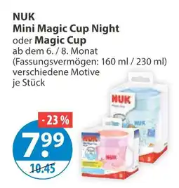 V Markt Nuk mini magic cup night Angebot