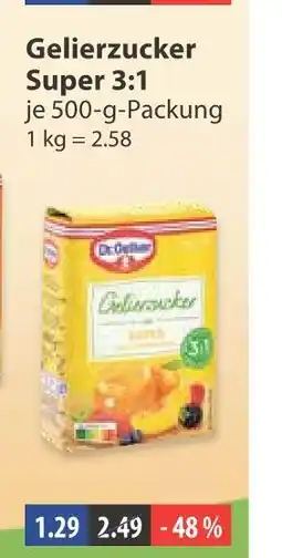V Markt Dr. oetker gelierzucker super 3:1 Angebot