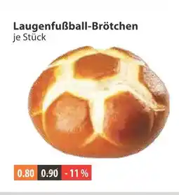 V Markt Laugenfußball-brötchen Angebot