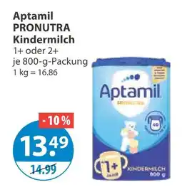 V Markt Aptamil pronutra kindermilch 1+ Angebot