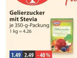V Markt Gelierzucker mit stevia Angebot