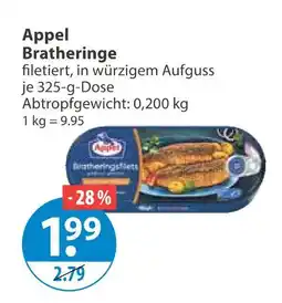 V Markt Appel bratheringe Angebot
