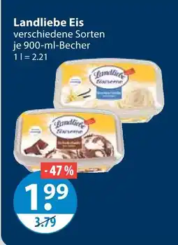V Markt Landliebe eis vanille Angebot