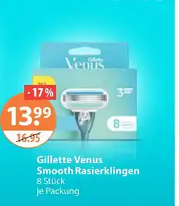 V Markt Gillette venus smooth rasierklingen Angebot