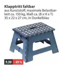 V Markt Klapptritt faltbar Angebot