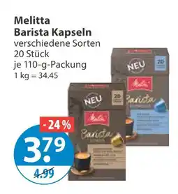 V Markt Melitta barista kapseln Angebot