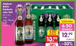 Netto Marken-Discount Allgäuer büble edelbräu oder hell Angebot