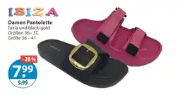 V Markt Ibiza damen pantolette fuxia Angebot