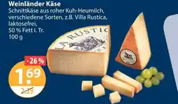 V Markt Weinländer käse Angebot
