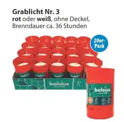 V Markt Bolsius grablicht nr. 3 Angebot